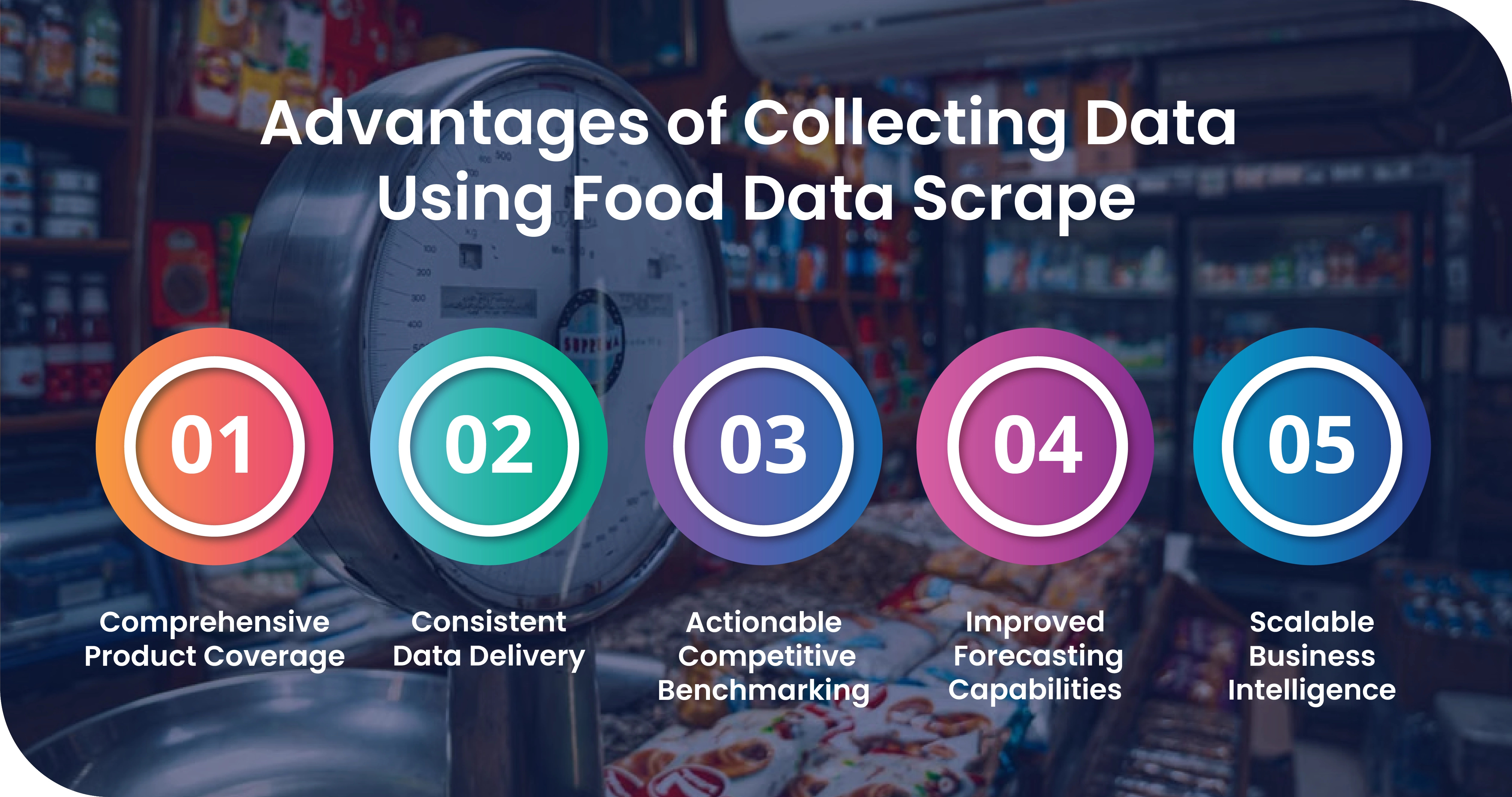 Advantages of Collecting Data Using Food Data Scrape